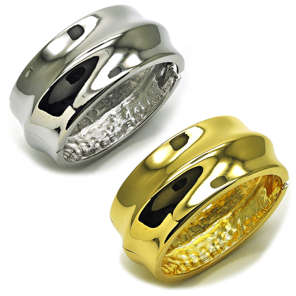 Oro Laminado Individual Bangle, Gold Filled Style Polished, Golden Finish
