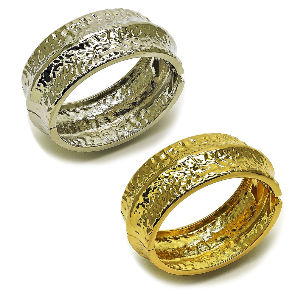 Oro Laminado Individual Bangle, Gold Filled Style Polished, Golden Finish