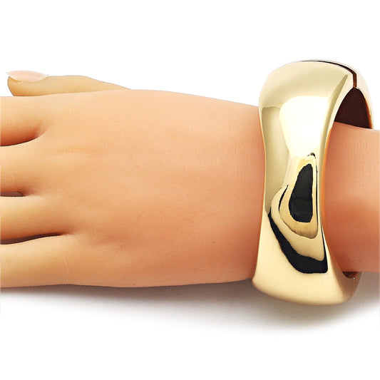 Oro Laminado Individual Bangle, Gold Filled Style Polished, Golden Finish