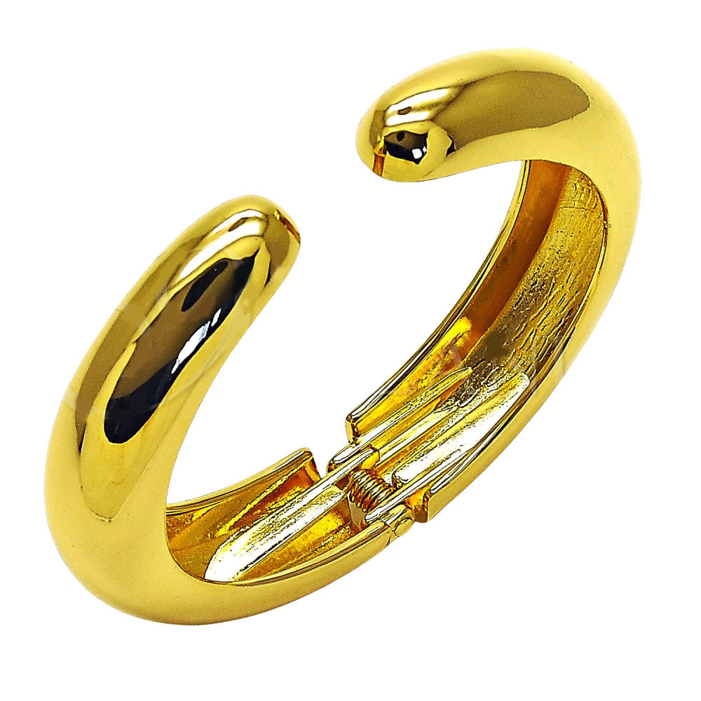 Oro Laminado Individual Bangle, Gold Filled Style Polished, Golden Finish
