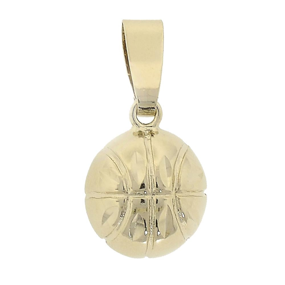 Oro Laminado Fancy Pendant, Gold Filled Style Polished, Golden Finish