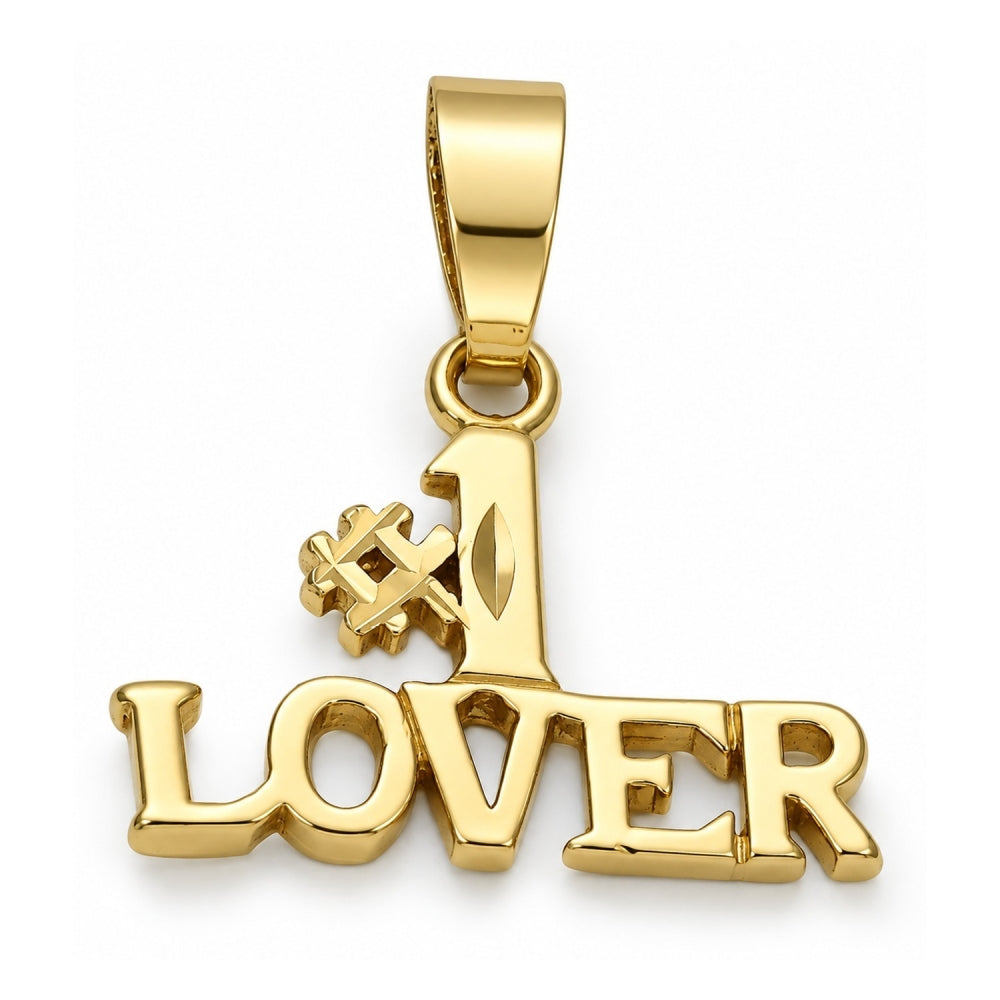 Oro Laminado Fancy Pendant, Gold Filled Style Polished, Golden Finish