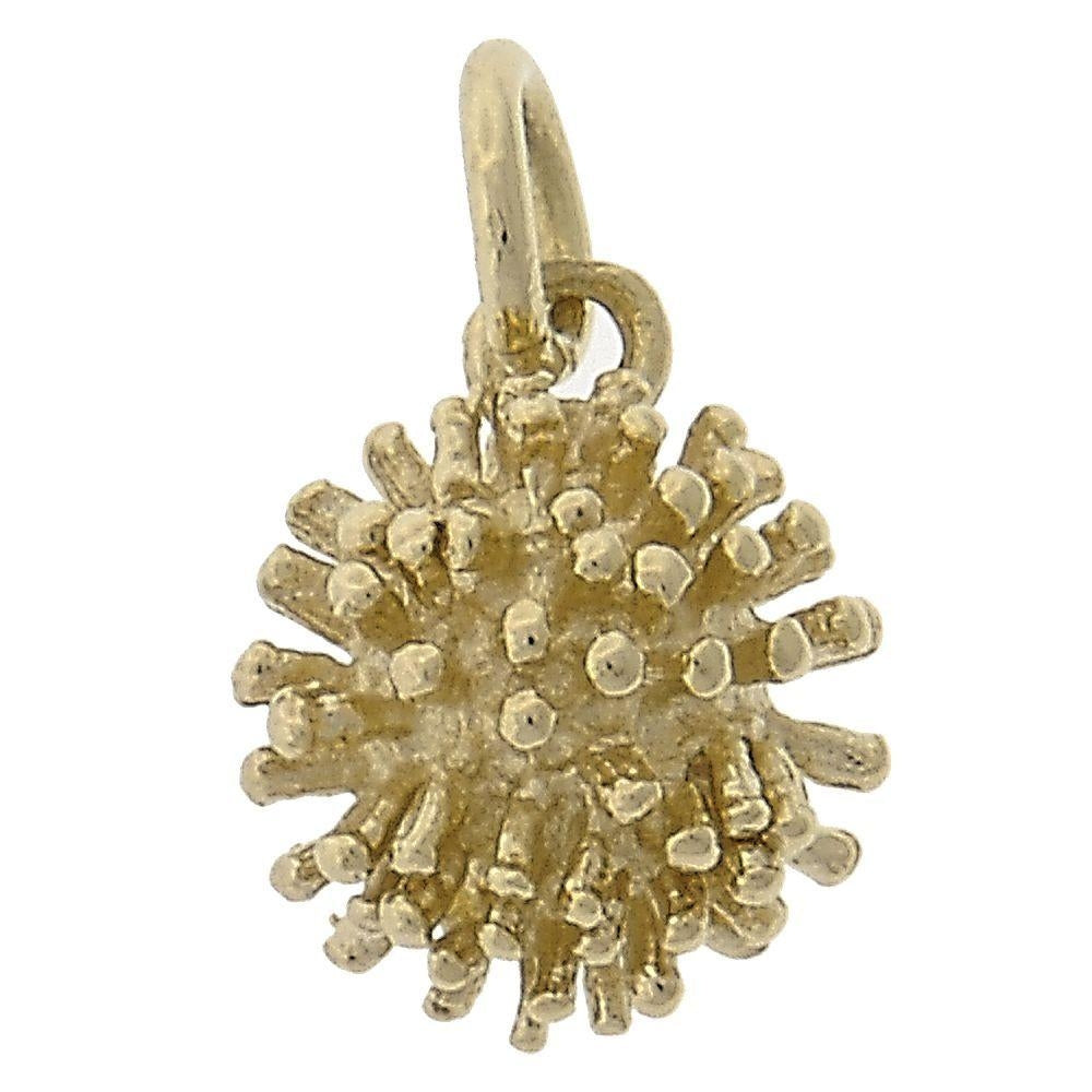 Oro Laminado Fancy Pendant, Gold Filled Style Polished, Golden Finish