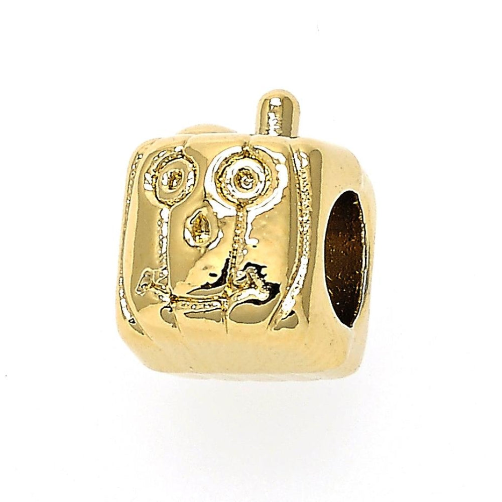 Oro Laminado Love Link Pendant, Gold Filled Style Polished, Golden Finish