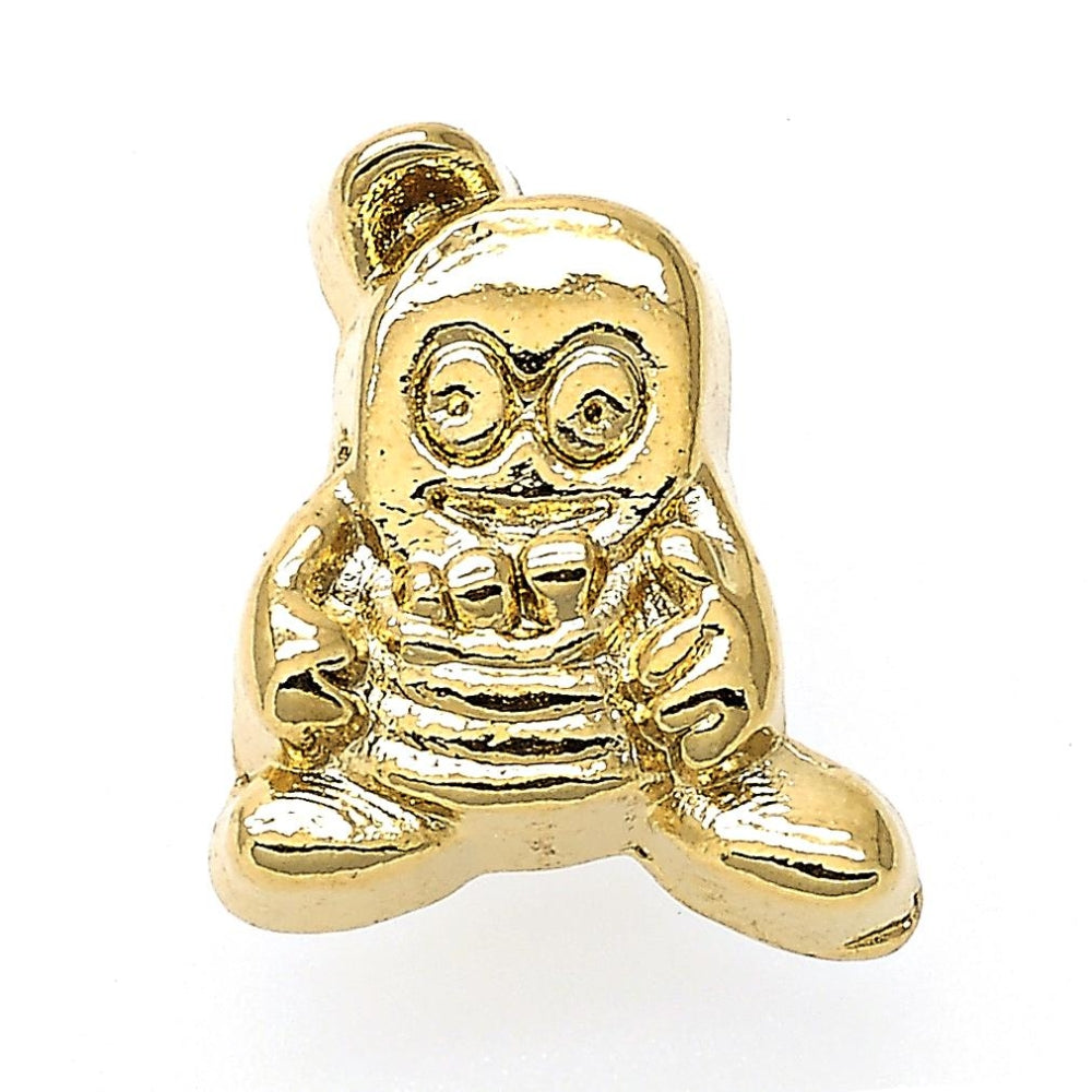 Oro Laminado Love Link Pendant, Gold Filled Style Polished, Golden Finish