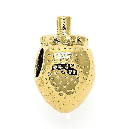 Oro Laminado Love Link Pendant, Gold Filled Style Dog Design, Polished, Golden Finish