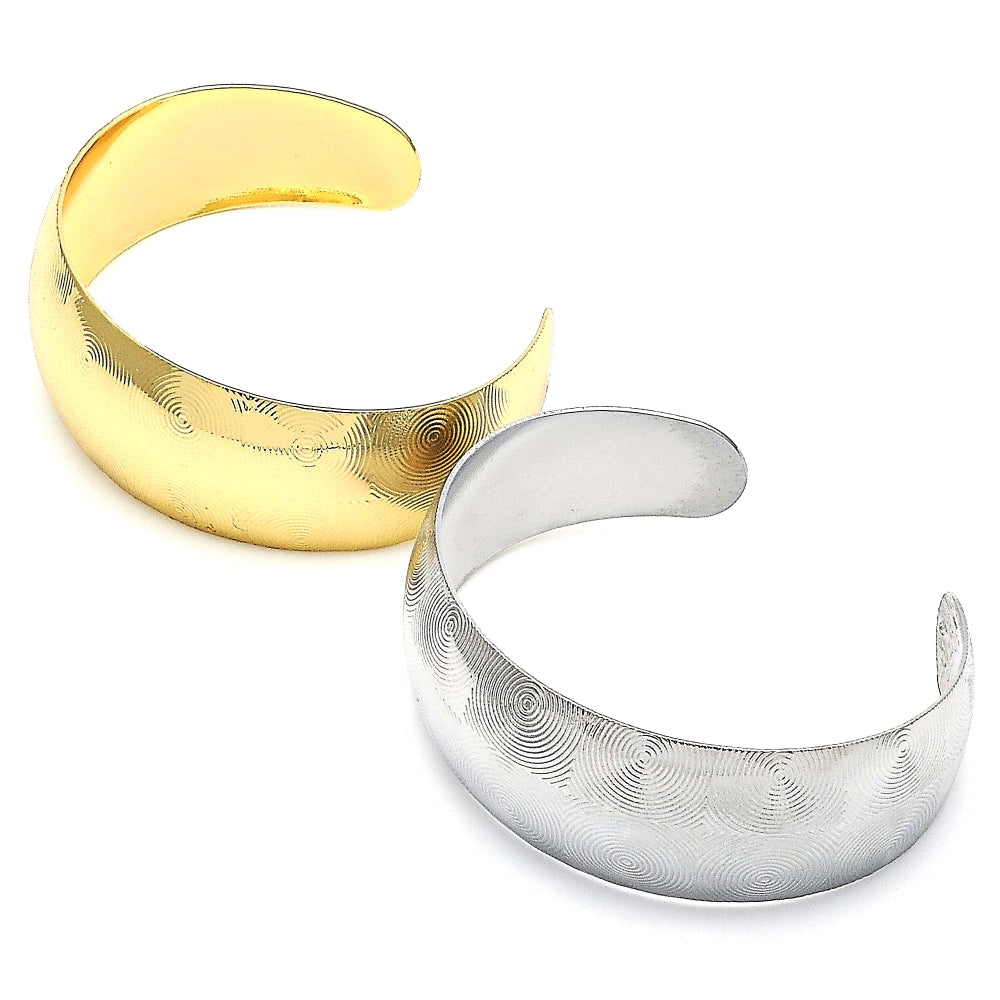 Oro Laminado Individual Bangle, Gold Filled Style Polished, Golden Finish