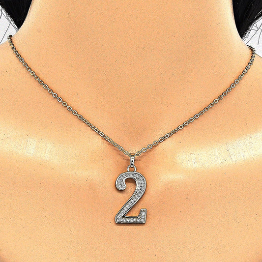 Oro Laminado Fancy Pendant, Gold Filled Style with White Cubic Zirconia, Polished, Golden Finish
