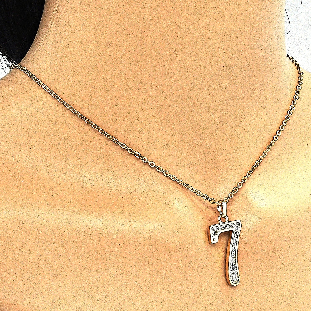 Oro Laminado Fancy Pendant, Gold Filled Style with White Cubic Zirconia, Polished, Golden Finish