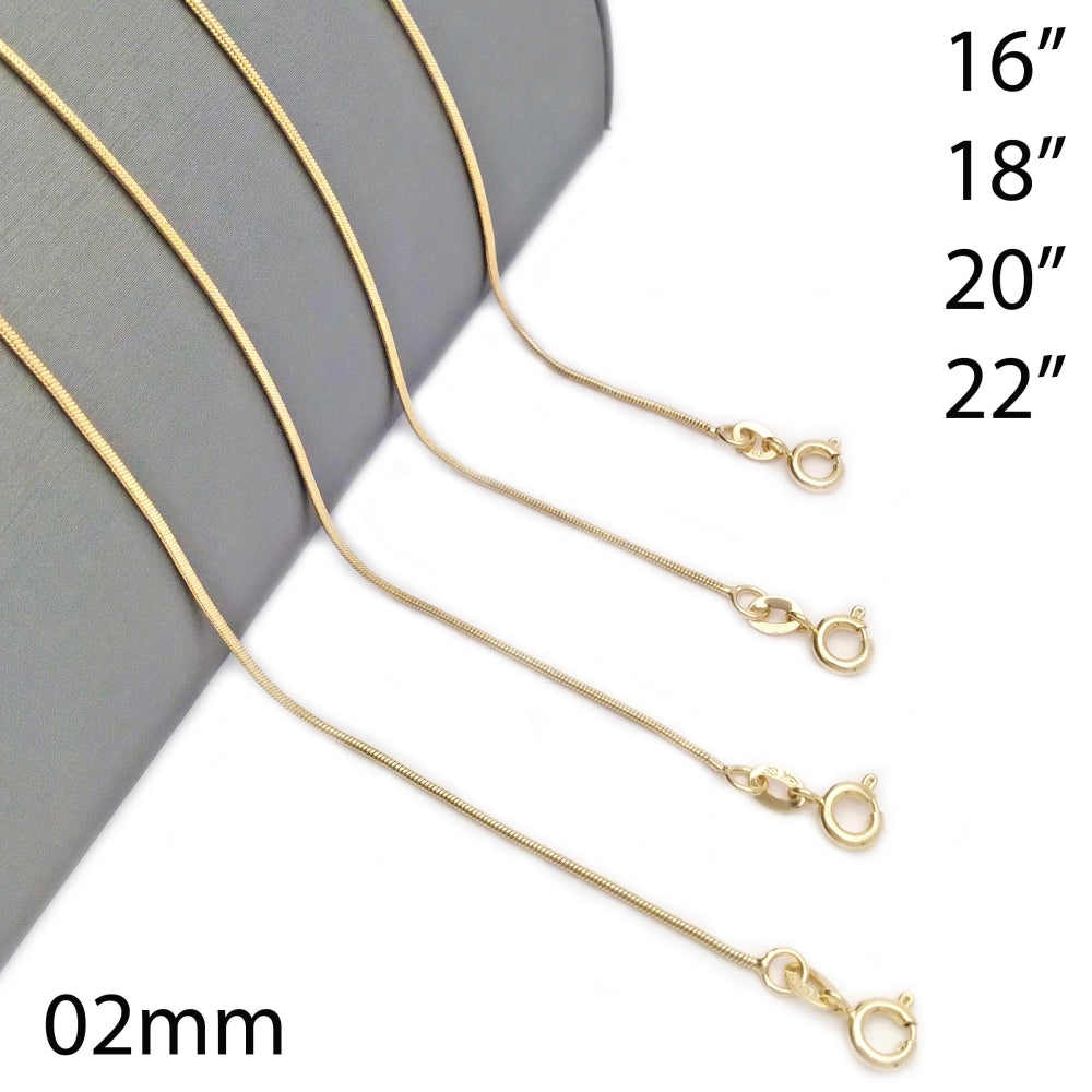 Oro Laminado Basic Necklace, Gold Filled Style Polished, Golden Finish