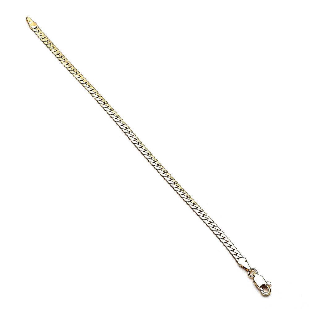 Oro Laminado Basic Bracelet, Gold Filled Style Polished, Golden Finish