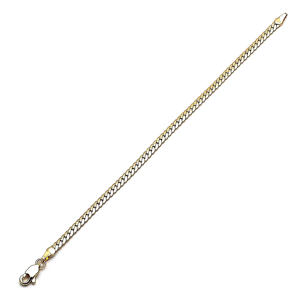 Oro Laminado Basic Bracelet, Gold Filled Style Polished, Golden Finish