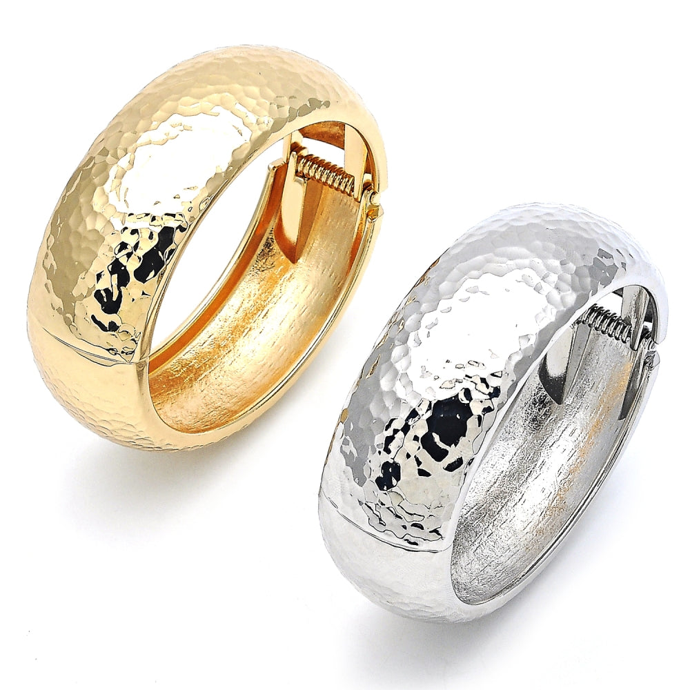 Oro Laminado Individual Bangle, Gold Filled Style Polished, Golden Finish