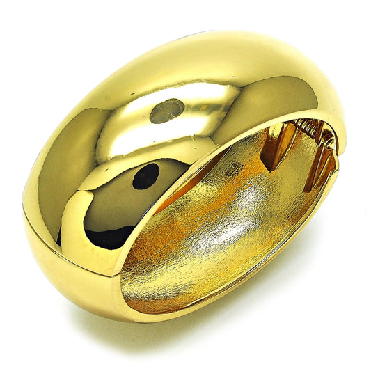 Oro Laminado Individual Bangle, Gold Filled Style Polished, Golden Finish