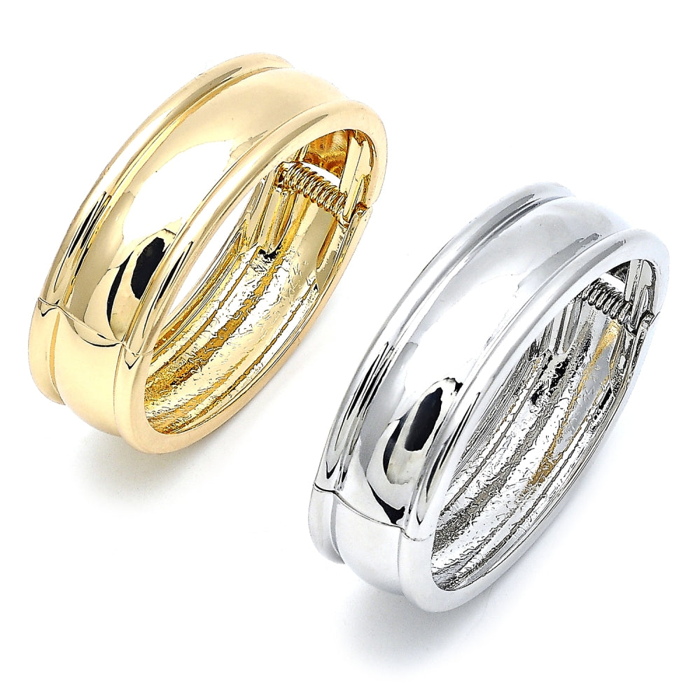 Oro Laminado Individual Bangle, Gold Filled Style Polished, Golden Finish