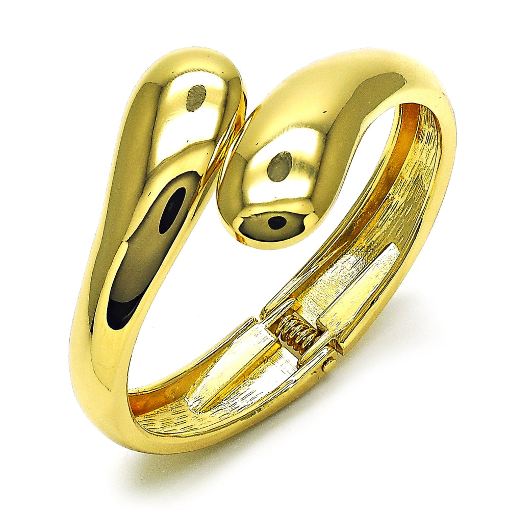 Oro Laminado Individual Bangle, Gold Filled Style Polished, Golden Finish