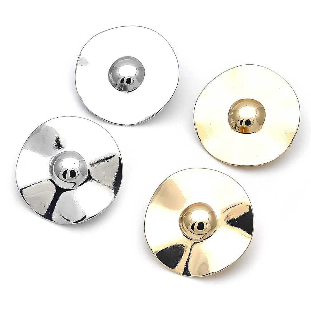 Rhodium Gold Filled Stud Earring, Polished, Rhodium Finish