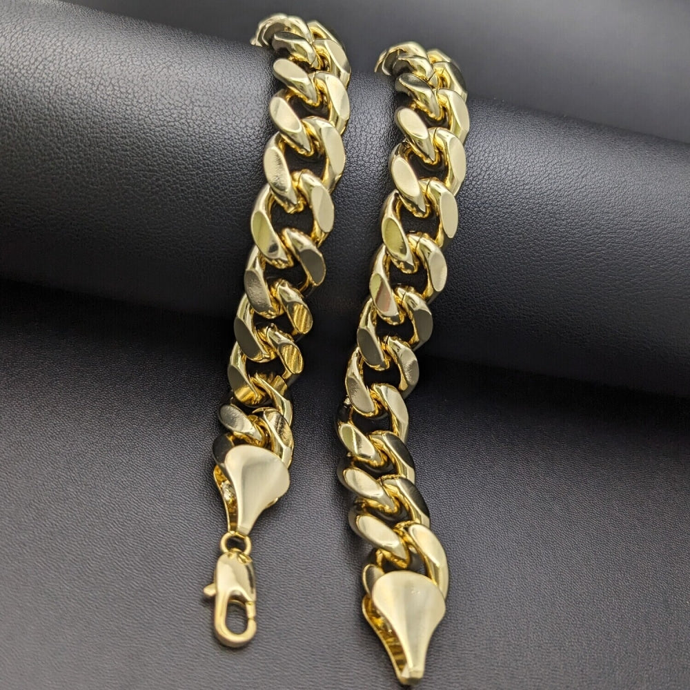 Oro Laminado Basic Bracelet, Gold Filled Style Polished, Golden Finish
