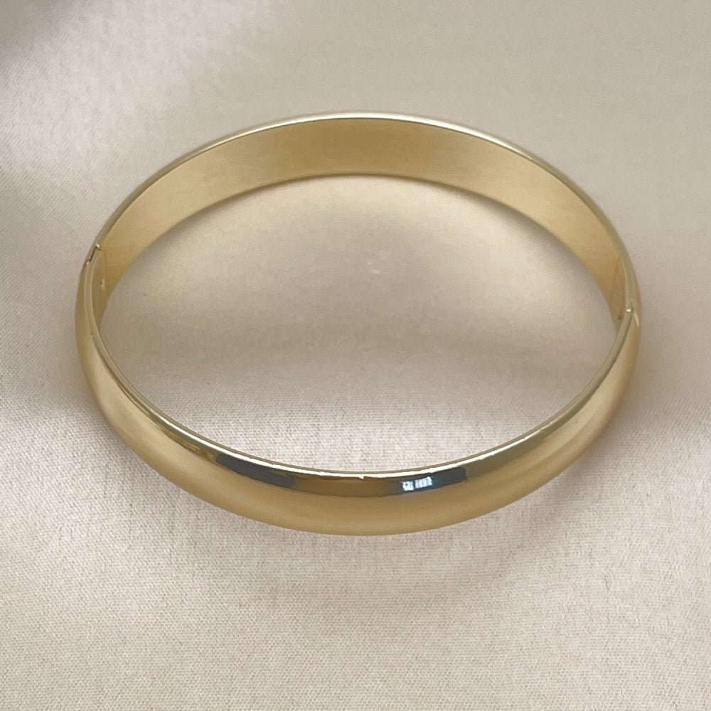 Oro Laminado Individual Bangle, Gold Filled Style Polished, Golden Finish