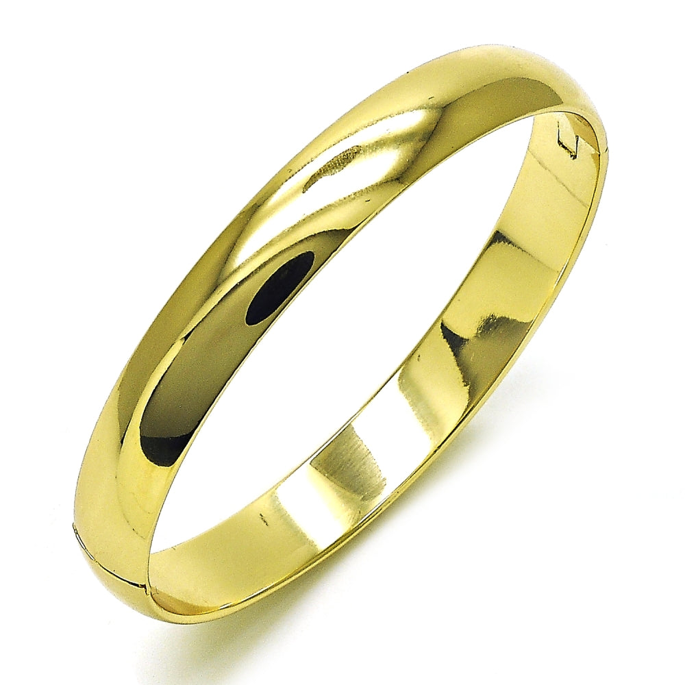 Oro Laminado Individual Bangle, Gold Filled Style Polished, Golden Finish