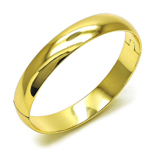 Oro Laminado Individual Bangle, Gold Filled Style Polished, Golden Finish