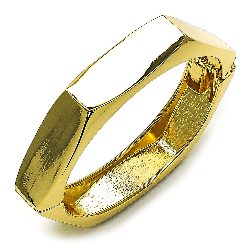Oro Laminado Individual Bangle, Gold Filled Style Polished, Golden Finish