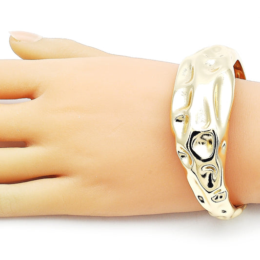 Oro Laminado Individual Bangle, Gold Filled Style Polished, Golden Finish