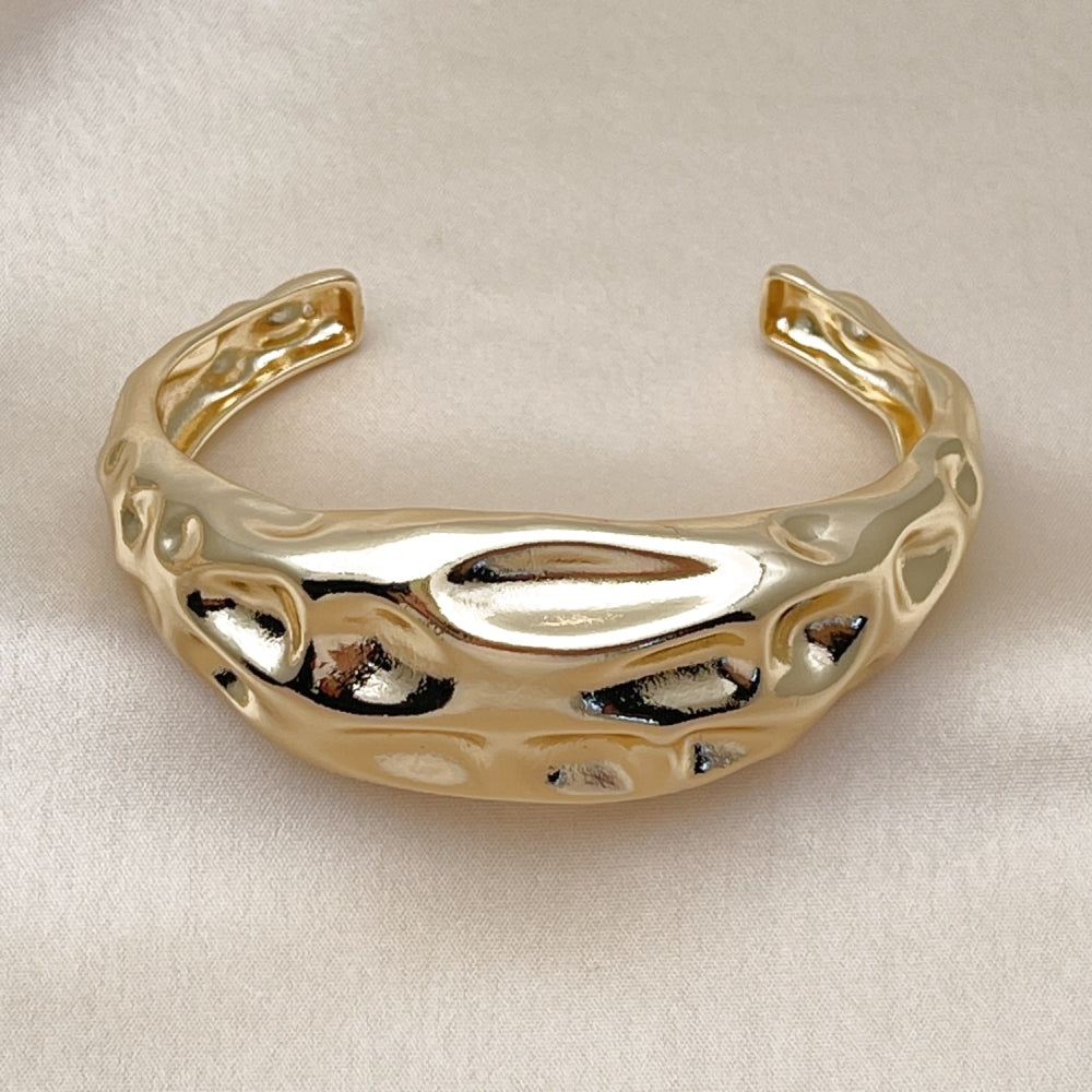 Oro Laminado Individual Bangle, Gold Filled Style Polished, Golden Finish