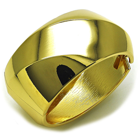 Oro Laminado Individual Bangle, Gold Filled Style Polished, Golden Finish