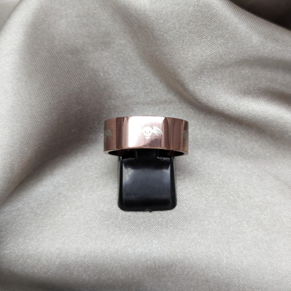 Stainless Steel Mens Ring, Polished, Steel Finish