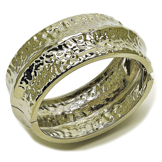 Rhodium Gold Filled Individual Bangle, Polished, Rhodium Finish