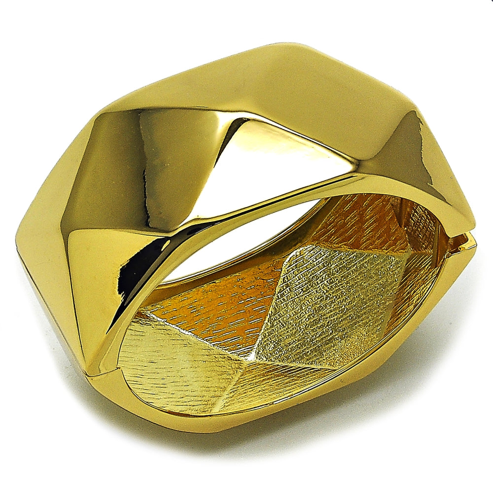 Oro Laminado Individual Bangle, Gold Filled Style Polished, Golden Finish
