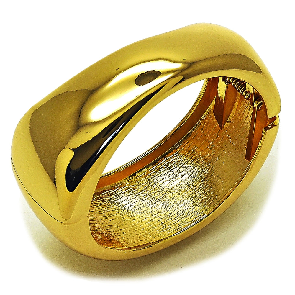 Oro Laminado Individual Bangle, Gold Filled Style Polished, Golden Finish