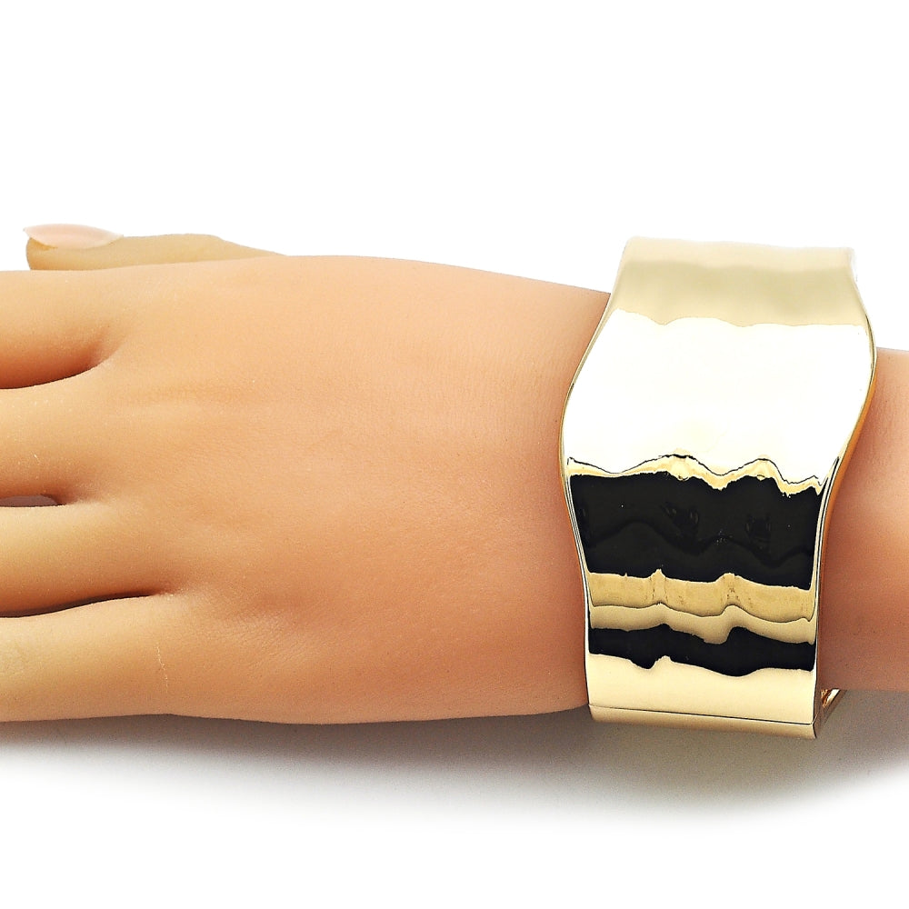 Oro Laminado Individual Bangle, Gold Filled Style Polished, Golden Finish