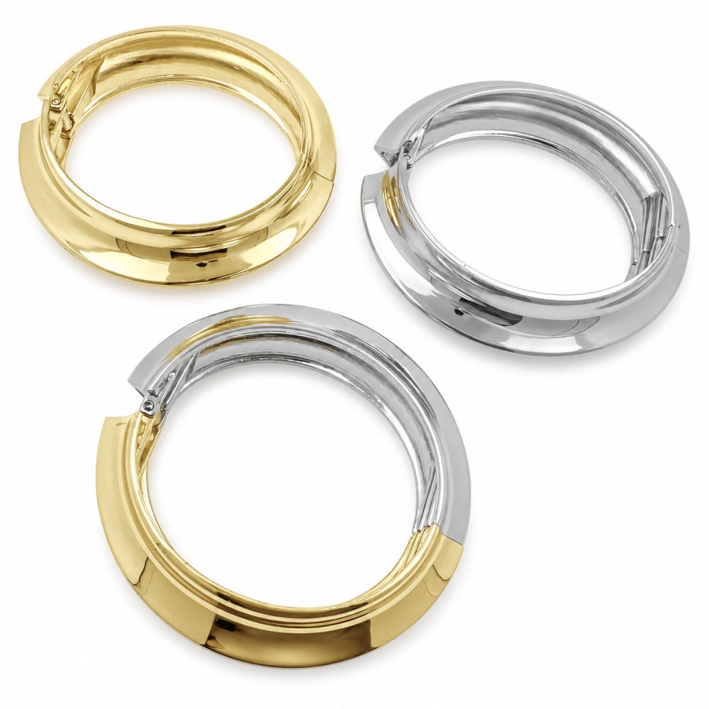 Oro Laminado Individual Bangle, Gold Filled Style Polished, Golden Finish