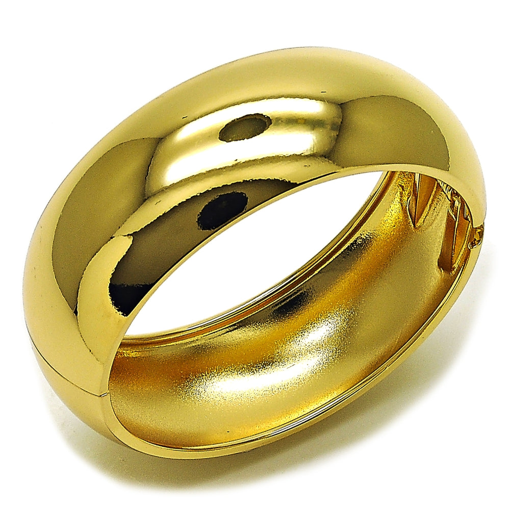 Oro Laminado Individual Bangle, Gold Filled Style Polished, Golden Finish