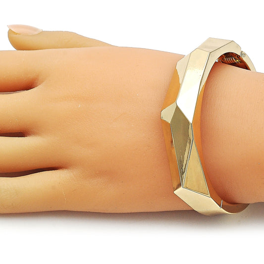 Oro Laminado Individual Bangle, Gold Filled Style Polished, Golden Finish