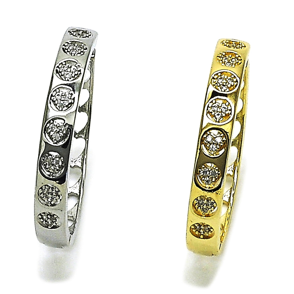 White Gold Filled Huggie Hoop, Heart Design, with White Micro Pave, Polished, Rhodium Finish