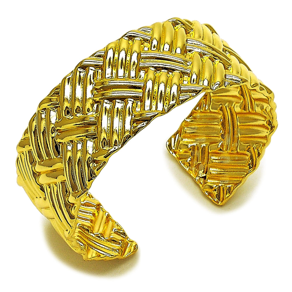 Oro Laminado Individual Bangle, Gold Filled Style Polished, Golden Finish