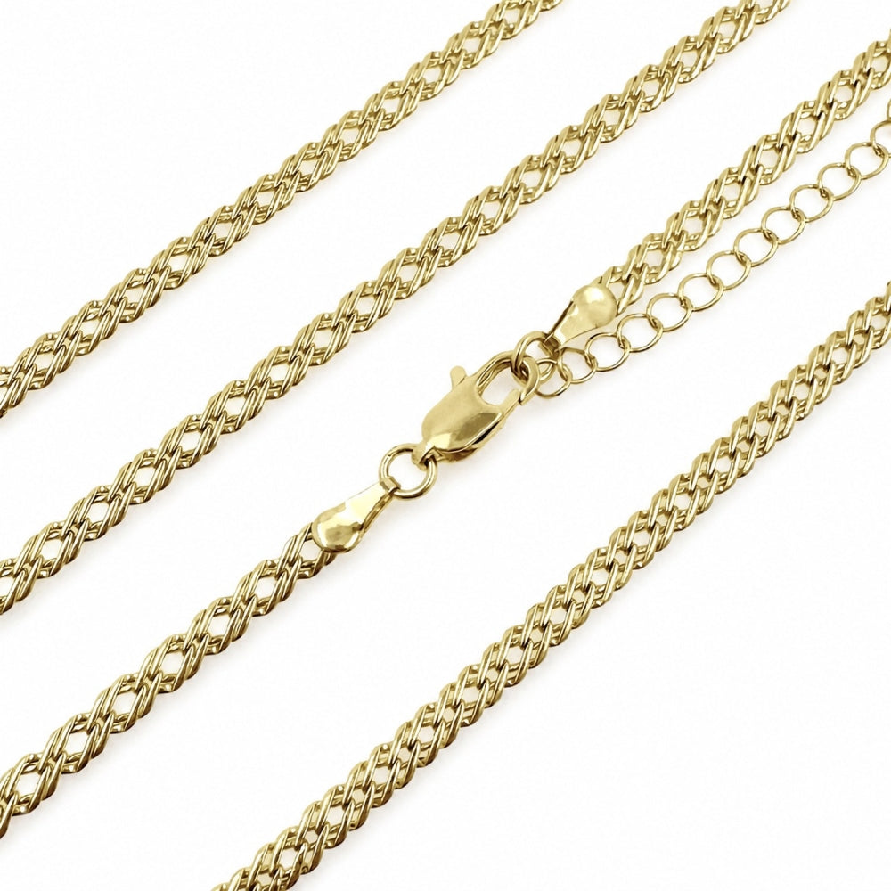 Oro Laminado Basic Necklace, Gold Filled Style Polished, Golden Finish