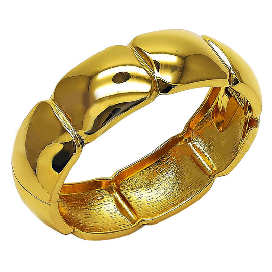 Oro Laminado Individual Bangle, Gold Filled Style Polished, Golden Finish