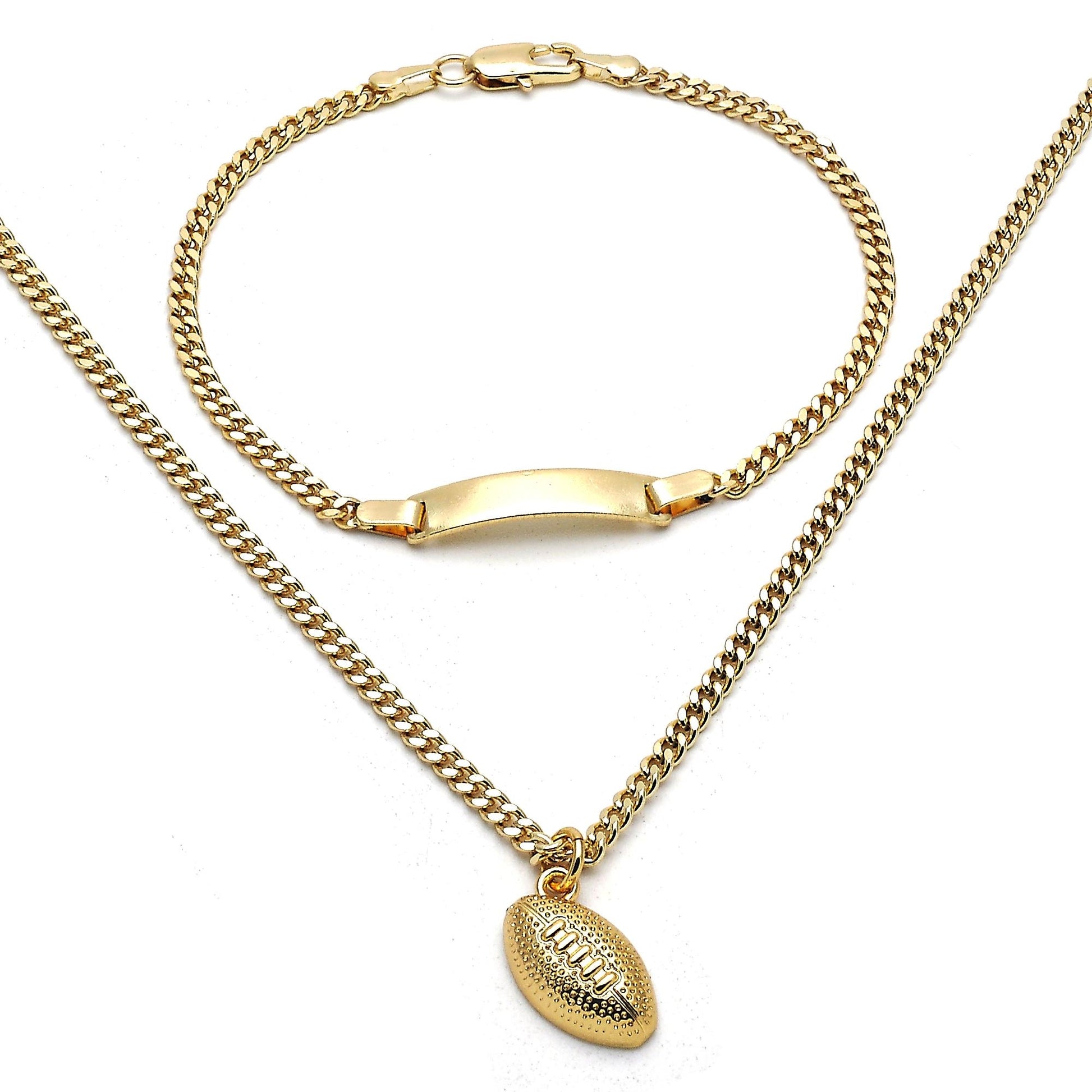 Polished, Golden Finish