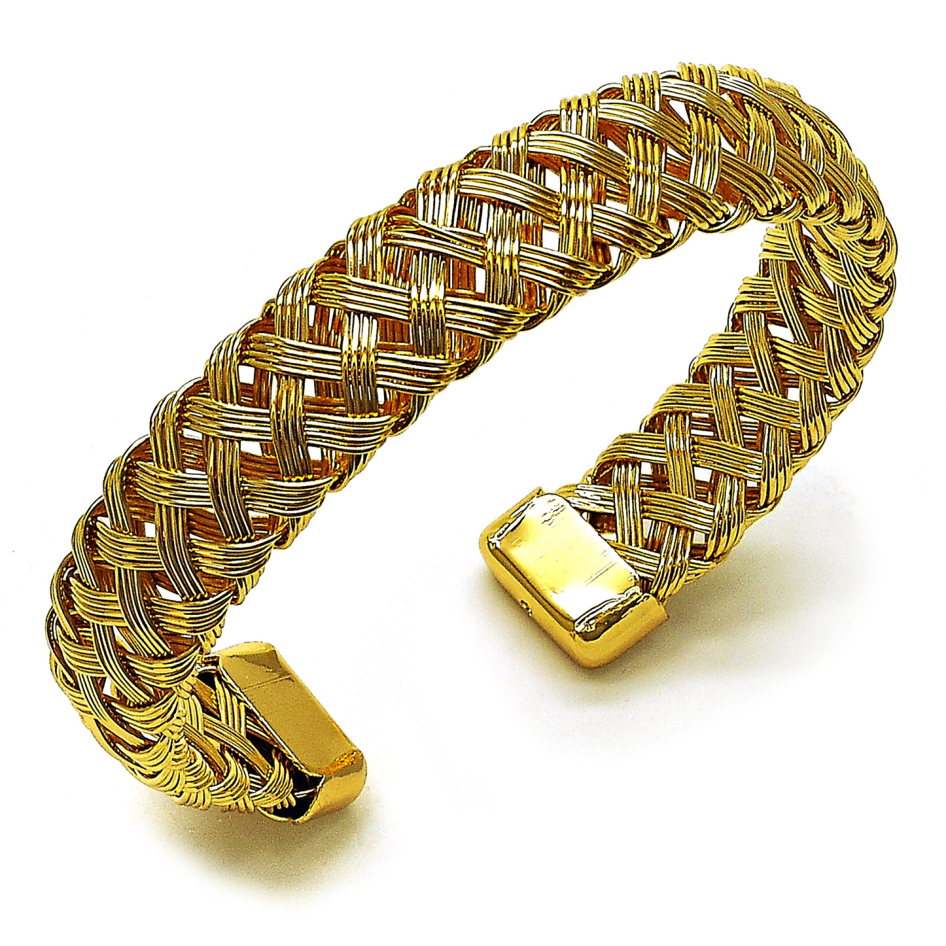 Oro Laminado Individual Bangle, Gold Filled Style Polished, Golden Finish
