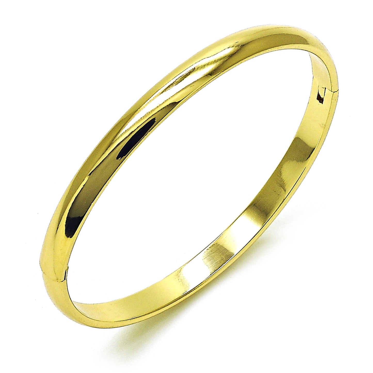 Oro Laminado Individual Bangle, Gold Filled Style Polished, Golden Finish